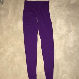Purple old navy stretchy leggings